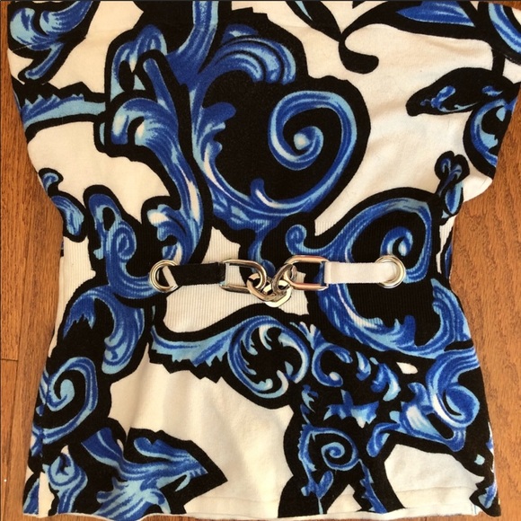 Cache Tube classy top blue Baroque - Picture 2 of 7
